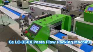 Ce 인증 LC-350X 파스타 소스 흐름 포장기