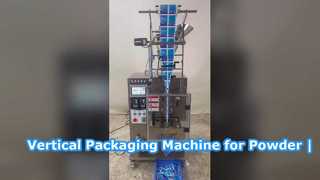 3면 밀봉 및 분할 금형을 갖춘 수직 분말 포장기